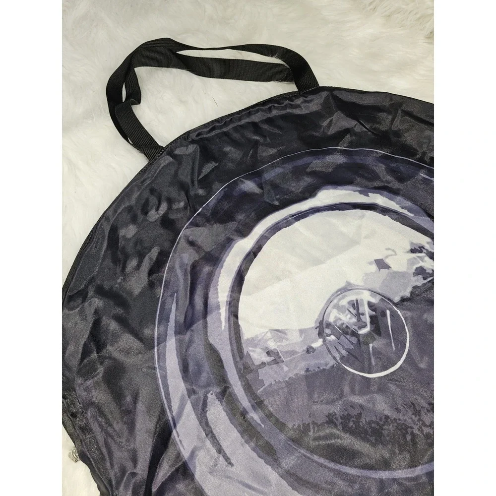 Super Rare Round VW Racing Car Enthusiast TOTE BAG Travel Bag Beach Bag